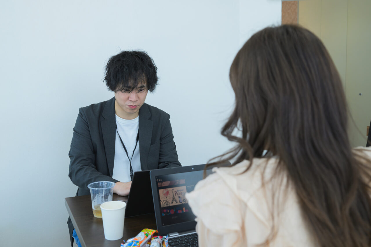 仕事の打ち合わせをしたい人