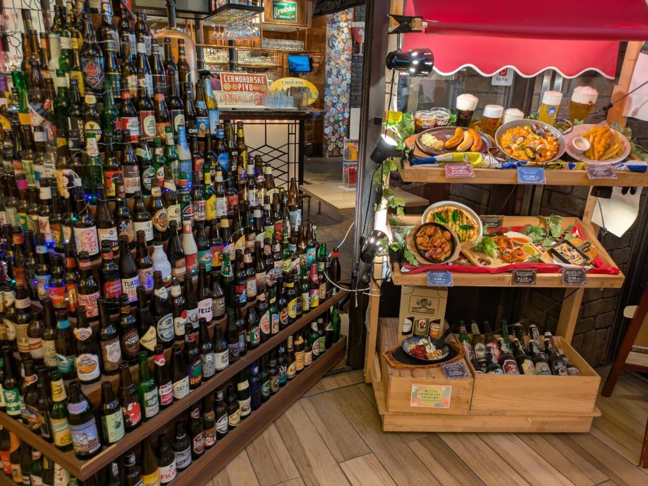 世界のビール博物館の店内②