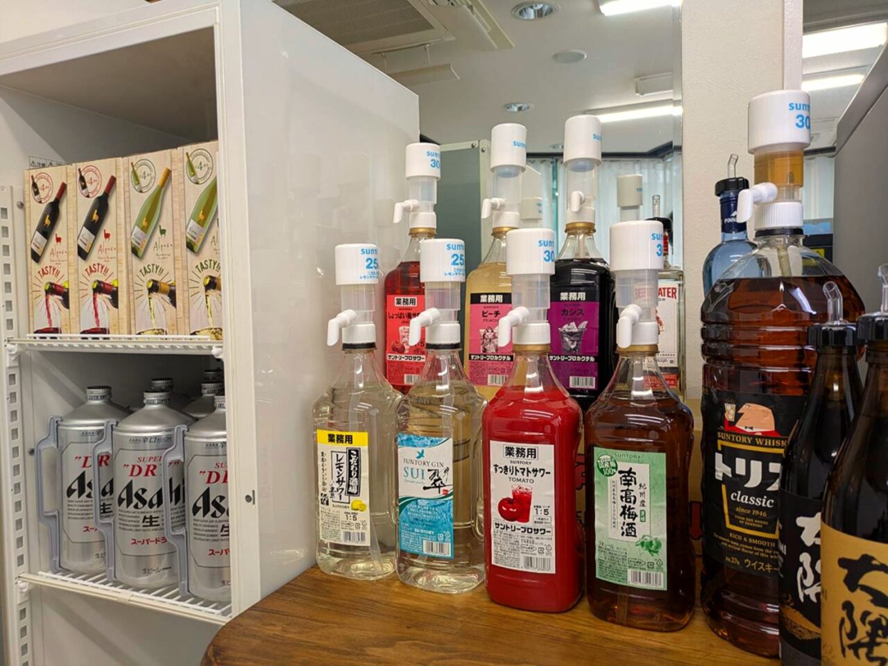 アルコワーキングのお酒