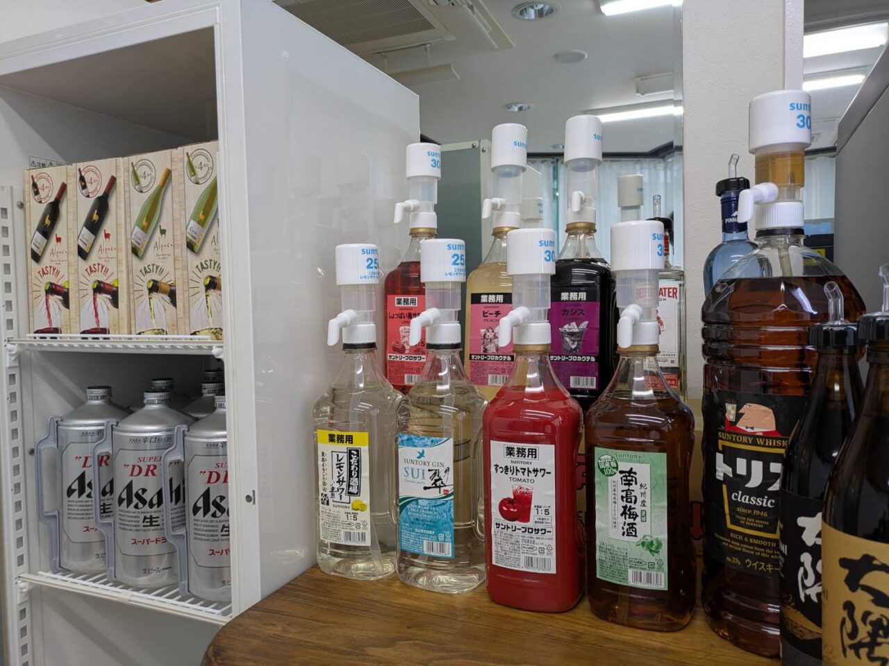 アルコワーキングのお酒