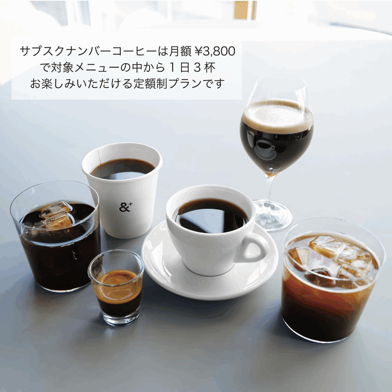 月額3,800円のサブスクリプションプラン