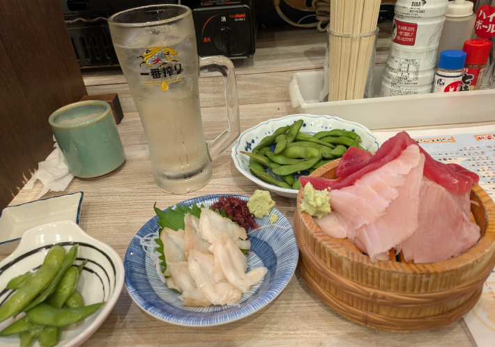 磯丸水産は海鮮系の料理メニューがメイン