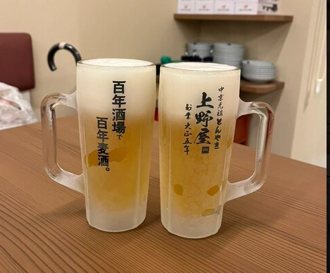 上野屋本店のビール